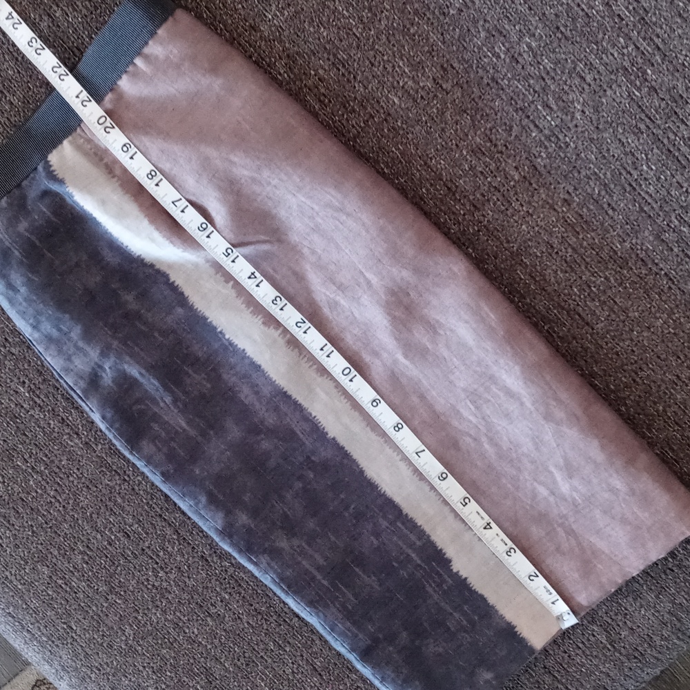 πLOFTπ - Brown/Gray Ramie Blend Lightweight Skirt - Picture 11 of 11